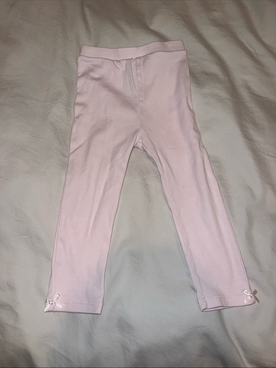 Jacadi Other - Jacadi Pink Girls' Knit Leggings 18 months EUC